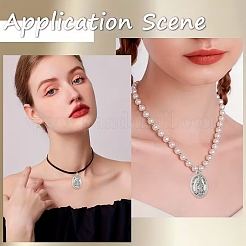 30 pendentif en alliage de style tibétain&nbsp;FIND-Yw0011-57