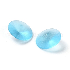 Cabochons en strass en verre dépoli&nbsp;RGLA-G022-01B-202