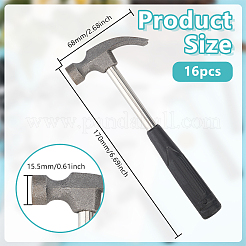 16 Stück Edelstahlhammer&nbsp;TOOL-GO0001-18