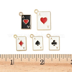 25 Stück 5 Arten Legierung Emaille Anhänger&nbsp;ENAM-FP0002-85