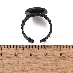 Componentes de anillo de brazalete de acero inoxidable 304 con forma de flor hueca&nbsp;STAS-P454-03D-B