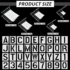 5 bolsa de 5 estilos de letras A a Z y número 0~9&nbsp;DIY-NB0015-23