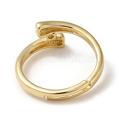 Verstellbare Ringe aus Messing mit Rackbeschichtung&nbsp;RJEW-M162-33G