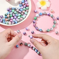 DIY-Sets zur Herstellung von Stretch-Armbändern aus Acrylperlen&nbsp;DIY-YW0011-70