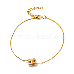 Pulseras de cadena serpentina de acero inoxidable 304&nbsp;BJEW-H608-01G-H