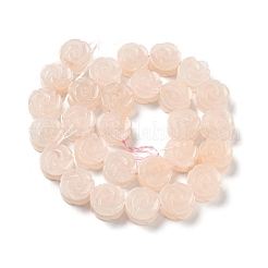 Natürliche rosa Aventurin Perlen Stränge&nbsp;G-D475-01E