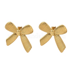 Boucles d'oreilles à tige en acier inoxydable 304 pour femmes&nbsp;LS-EJEW-F379-02G