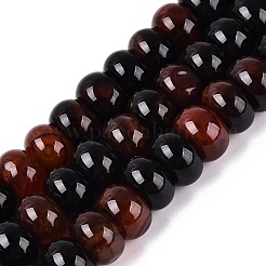 Cuentas de ágata natural hebras&nbsp;G-Q613-02B-02