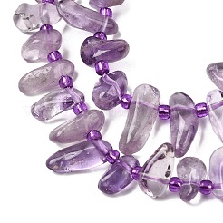 Natürlichen Amethyst Perlen Stränge&nbsp;G-L649-D05-02