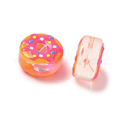 Perle di vetro smaltato trasparente&nbsp;LAMP-U004-05B-08