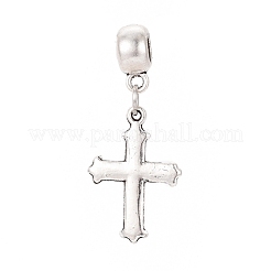 Tibetische Legierung europäische baumelnde Charms&nbsp;MPDL-G026-01AS