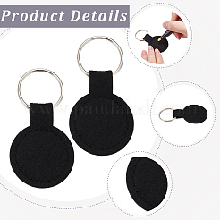 30 Stück Schlüsselanhänger aus Polyester&nbsp;KEYC-SP0001-61B