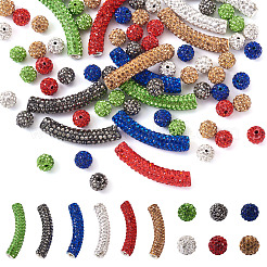 Messing Legierung Strass Perlen&nbsp;RB-BT0001-001