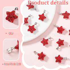 12 colgante de rhinestone de arcilla polimérica&nbsp;RB-PH0001-56