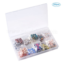 Perles en pierre précieuse naturelles & synthétiques&nbsp;G-TA0001-04