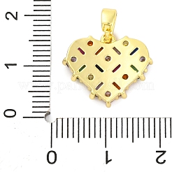 Ottone micro spianare pendenti zirconi&nbsp;LS-KK-A232-03G