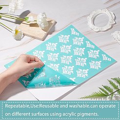 2 selbstklebende Siebdruckschablone&nbsp;DIY-GF0004-15