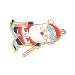 Noël pendentifs émail en alliage&nbsp;ENAM-B035-02J-11KCG
