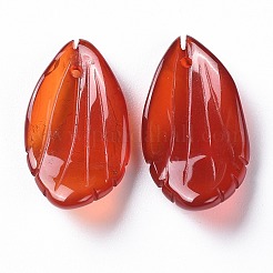 Natürliche Karneol / rote Achat Anhänger&nbsp;G-F697-C03