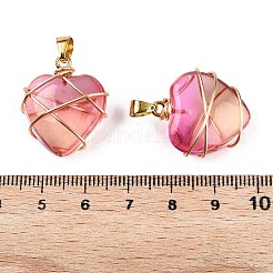 Murano Anhänger & Charms&nbsp;GLAA-T023-05H