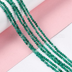 Natürliche weiße Jade perlen Stränge&nbsp;G-C247-02D