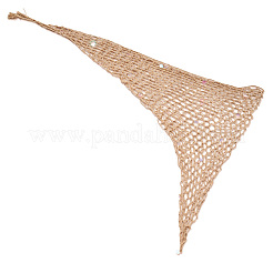 Copricostume da spiaggia in poliestere all'uncinetto per donna&nbsp;AJEW-WH20007-71
