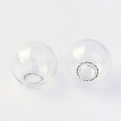 Runde mechanisierte Einloch-Kugelflaschen aus geblasenem Glas&nbsp;BLOW-R001-8mm