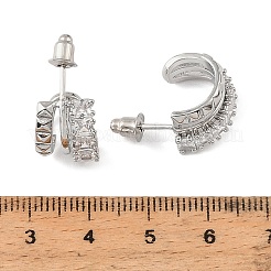 Messing Strass-Ohrstecker&nbsp;RB-Z001-01P