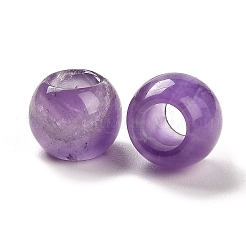 Natürliche Amethyst europäischen Perlen&nbsp;G-R488-01Q