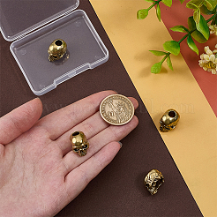 4 perlina europea in ottone&nbsp;KK-OC0001-81