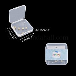 Gestell Messing Zirkonia Perlen&nbsp;ZIRC-NB0001-09