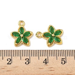 Pendentifs avec zircon cubiques à micro-pavés en laiton&nbsp;LS-KK-D373-02C-G