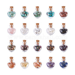 DIY Herz wünscht Flasche machen Kits&nbsp;DIY-CW0001-04