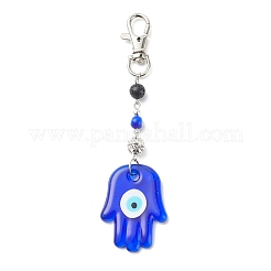 Decoración de colgante de mal de ojo de murano hecho a mano&nbsp;HJEW-JM00791