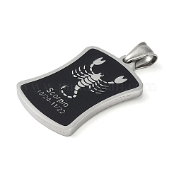 Pendentifs en acier inoxydable 304&nbsp;STAS-O008-01J