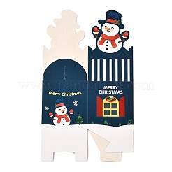 Weihnachtsthema Papierfaltengeschenkboxen&nbsp;LS-CON-G012-04D