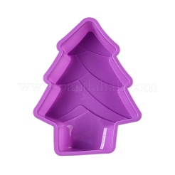 Weihnachtsbäume DIY lebensmittelechte Silikonform&nbsp;DIY-K075-27