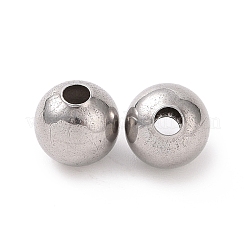 Perles rondes en acier inoxydable 304 anti-ternissement&nbsp;X-STAS-F285-01P