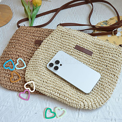 64 Stück Strickwerkzeug aus Kunststoff in 8 Farben&nbsp;DIY-CP0012-74A