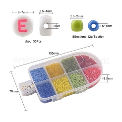Set di perline per kit di risultati per la creazione di gioielli fai da te&nbsp;DIY-YW0004-86