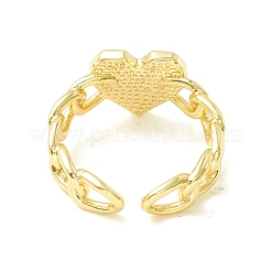Emaille-Herz verspricht offenen Ring&nbsp;RJEW-P027-07G