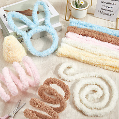 10 Stück 5 Farben DIY Plüschstäbe&nbsp;DIY-CP0011-70