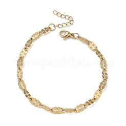 Bracelets à maillons en acier inoxydable 304 pour femmes&nbsp;BJEW-D466-08B-G