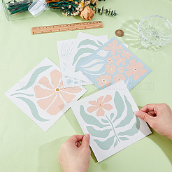 10 pieza de adhesivo para azulejos de imitación de cuero&nbsp;DIY-GF0012-85B