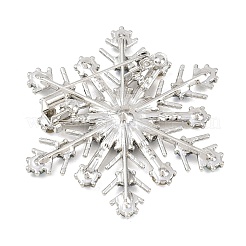 Weihnachtslegierung Strass-Anstecknadeln für Rucksackkleidung&nbsp;LS-JEWB-P055-05P