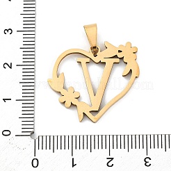 Ionenplattierung (IP) 201 Edelstahlanhänger&nbsp;STAS-N103-183G-V