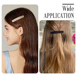 2 barrette à cheveux en acétate de cellulose et fer&nbsp;PHAR-TADJ0001-01A