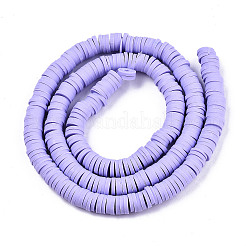 Handgemachte Fimo-Perlen Stränge&nbsp;LS-CLAY-R089-6mm-120