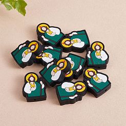 10 Stück Jesus Silikon-Fokusperlen&nbsp;JX659A