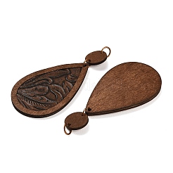 Große Anhänger aus Holz und Leder&nbsp;WD-CBAE7F9-01C